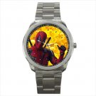 Sport metal watch deadpool