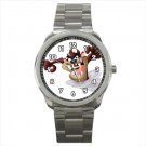 Sport metal watch tasmanian devil taz tazz