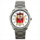 Sport metal watch tasmanian devil taz tazz