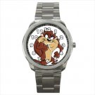 Sport metal watch tasmanian devil taz tazz