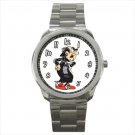 Sport metal watch smurfs gargamel