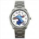 Sport metal watch handy smurf