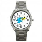 Sport metal watch harmony smurf