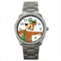 Sport metal watch yogi bear