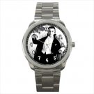 Sport metal watch vampire dracula
