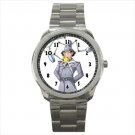 Sport metal watch inspector gadget detective