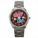Sport metal watch happy days fonzy fonzie