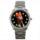 Sport metal watch beaker muppet scientist laboratory