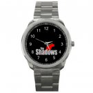 Sport metal watch the shadows