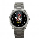 Sport metal watch minnie mouse