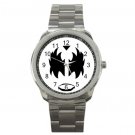 Sport metal watch kiss