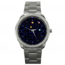 Sport metal watch pacman