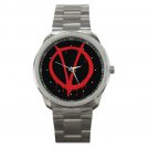 Sport metal watch v for vendetta