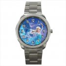 Sport metal watch elsa frozen