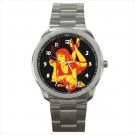 Sport metal watch pulp fiction