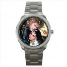 Sport metal watch labyrinth
