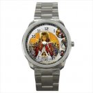 Sport metal watch labyrinth