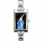 merlin sword in the stone Rectangle Italian Charm Watch