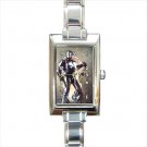 robocop Rectangle Italian Charm Watch