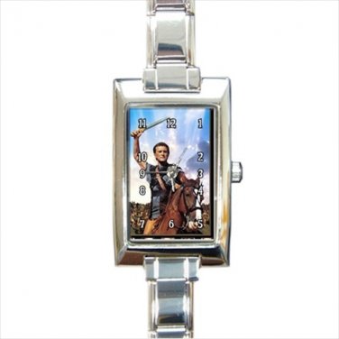 spartacus Rectangle Italian Charm Watch