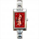 jessica rabbit Rectangle Italian Charm Watch