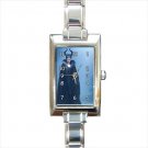 Maleficent sleeping beauty Rectangle Italian Charm Watch