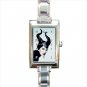 Maleficent sleeping beauty Rectangle Italian Charm Watch