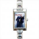 joker Rectangle Italian Charm Watch