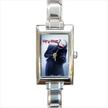 joker Rectangle Italian Charm Watch
