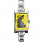 baloo jungle book Rectangle Italian Charm Watch