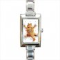 Garfield Rectangle Italian Charm Watch