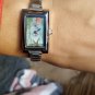 haunted mansion Tightrope girl alligator Rectangle Italian Charm Watch