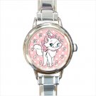 Aristocats Mary kitten dog Italian Charm Watch Aristocats Mary kitten dog Italian Charm Watch