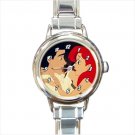 ariel eric little mermaid Italian Charm Watch ariel eric little mermaid Italian Charm Watch
