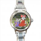 Robin Hood bunnies rabbits Italian Charm Watch Robin Hood bunnies rabbits Italian Charm Watch