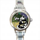 pepe le pew Italian Charm Watch