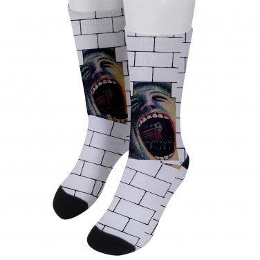 Socks screaming face the wall