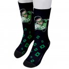 Socks men's crew green lantern