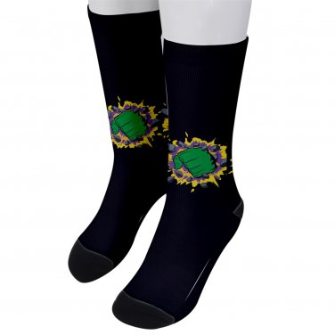 Socks men's crew hulk