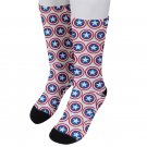 Socks men's crew captain america shield
