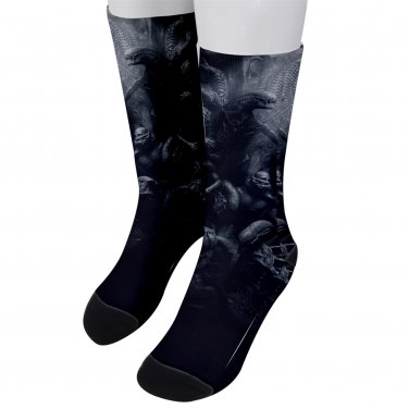 Socks men's crew alien