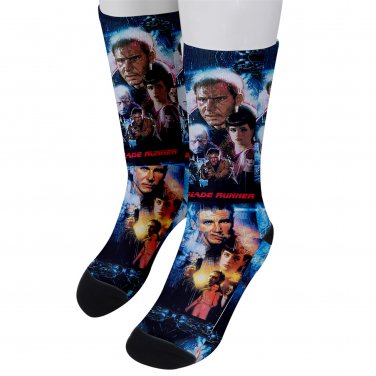 Socks men's crew blade runner