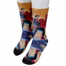 Socks men's crew superman
