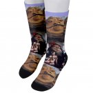 Socks men's crew star wars jabba princess leia