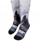Socks men's crew godzilla gojira kaiju