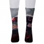 Socks men's crew zombies werewolf cemetery