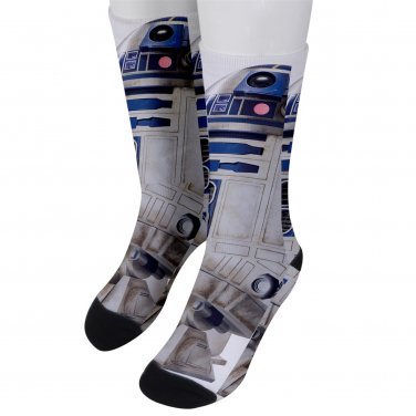 Socks men's crew star wars r2d2