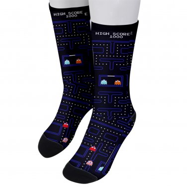 Socks men's crew pacman