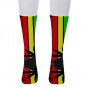 Socks men's crew rasta reggae