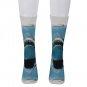 Socks men's crew jaws shark